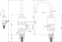 Электрический проточный водонагреватель OASIS KP-P 4