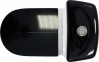 Унитаз-компакт SANITA LUX Best Color Black 1