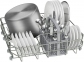 Встраиваемая посудомоечная машина BOSCH SMV25AX01R 3