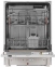 Встраиваемая посудомоечная машина HOTPOINT-ARISTON HIC 3B19 C 0