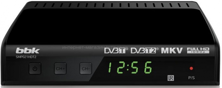 Pесивер DVB-T2 BBK SMP021HDT2