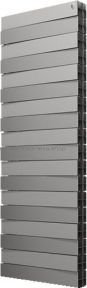 Радиатор биметаллический ROYAL THERMO Pianoforte Tower 500 Silver Satin 18секций