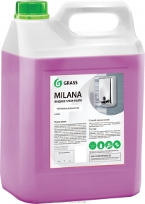 Жидкое мыло GRASS Milana черника в йогурте (5 кг)