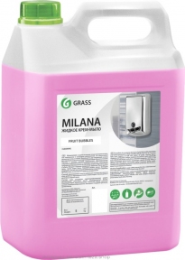 Жидкое мыло GRASS Milana fruit bubbles (5 кг)