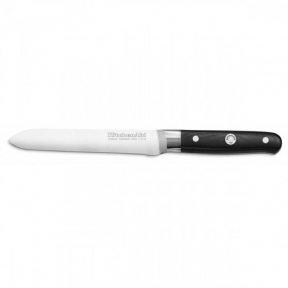 Нож универсальный с зубчатым лезвием KitchenAid, 14 см, KKFTR5SUWM