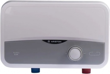 Электрический проточный водонагреватель ARISTON Aures S 3.5 COM PL