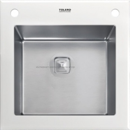 Кухонная мойка TOLERO CERAMIC GLASS TG-500 белый
