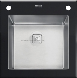 Кухонная мойка TOLERO CERAMIC GLASS TG-500 черный