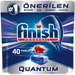 Таблетки для посудомоечных машин FINISH Quantum 40шт
