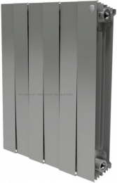 Радиатор биметаллический ROYAL THERMO Pianoforte 500 Silver Satin 6секций